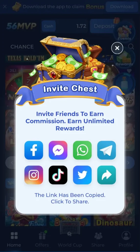 56MVP Refer & Earn